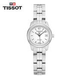  Shop Authentic Tissot T Classic PR100 Watch Ladies White Dial Stainless Steel For Women - T049.210.11.017.00 - Luxxuri
