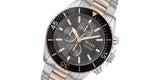  Shop Authentic Hugo Boss Ocean Edition Black Dial Two Tone Steel Strap Watch for Men - 1513705 - Luxxuri