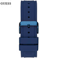  Shop Authentic Guess Legacy Blue Dial Blue Rubber Strap Watch for Men - W1049G7 - Luxxuri