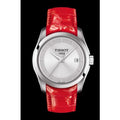  Shop Authentic Tissot Couturier Lady Silver Dial Red Leather Strap Watch for Women - T035.210.16.031.01 - Luxxuri