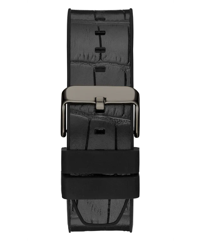  Shop Authentic Guess Edge Chronograph Black Dial Black Leather Strap Watch For Men - GW0492G1 - Luxxuri