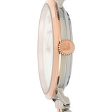  Shop Authentic Emporio Armani Modern Slim Analog Mother of Pearl Dial Two Tone Steel Strap Watch For Women - AR11157 - Luxxuri