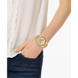  Shop Authentic Michael Kors Whitney Chronograph Gold Dial Gold Steel Strap Watch For Women - MK6729 - Luxxuri