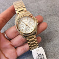  Shop Authentic Michael Kors Blair Gold Dial Gold Steel Strap Watch for Women - MK5639 - Luxxuri