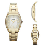  Shop Authentic Fossil Wallace Gold Tone Dial Gold Steel Strap Watch for Women - ES3176 - Luxxuri