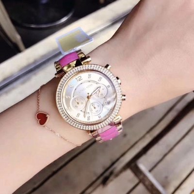  Shop Authentic Michael Kors Parker Gold Dial Two Tone Steel Strap Watch for Women - MK6363 - Luxxuri