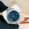  Shop Authentic Omega De Ville Prestige Co-Axial Blue Dial Silver Steel Strap Watch for Men - 424.10.40.20.03.002 - Luxxuri