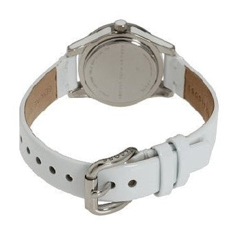  Shop Authentic Marc Jacobs Blade White Dial White Leather Strap Watch for Women - MBM1097 - Luxxuri