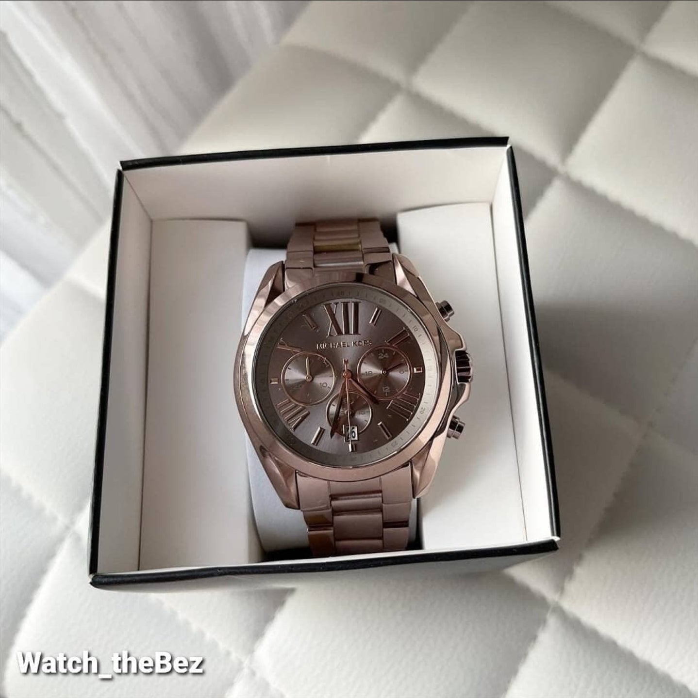  Shop Authentic Michael Kors Bradshaw Chronograph Brown Dial Brown Steel Strap Watch For Women - MK6247 - Luxxuri