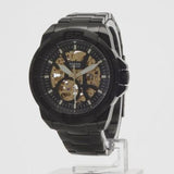  Shop Authentic Fossil Bronson Automatic Skeleton Black Dial Black Steel Strap Watch for Men - ME3217 - Luxxuri