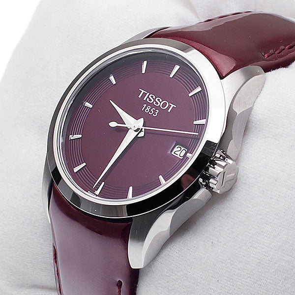  Shop Authentic Tissot Couturier Lady Quartz Watch For Women - T035.210.16.371.00 - Luxxuri