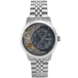 Shop Authentic Fossil Townsman Multifunction Black Dial Silver Steel Strap Watch for Men - ME1135 - Luxxuri