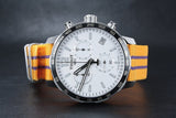  Shop Authentic Tissot Quickster Chronograph NBA LA Lakers White Dial Yellow NATO Strap Watch for Men - T095.417.17.037.05 - Luxxuri