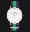  Shop Authentic Daniel Wellington Classic Warwick White Dial Two Tone Nylon Strap Watch for Men - DW00100019 - Luxxuri