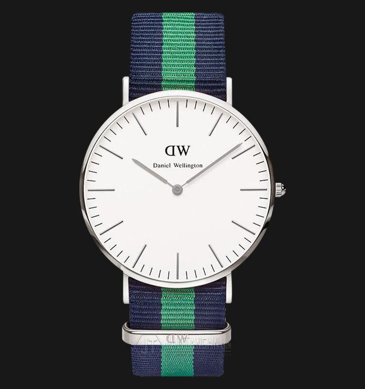  Shop Authentic Daniel Wellington Classic Warwick White Dial Two Tone Nylon Strap Watch for Men - DW00100019 - Luxxuri