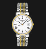  Shop Authentic Tissot T Classic Desire White Dial Two Tone Watch For Men - T52.2.481.13 - Luxxuri