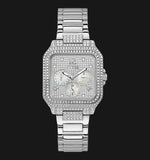  Shop Authentic Guess Deco Multifunction Quartz Silver Dial Silver Steel Strap Watch For Women - GW0472L1 - Luxxuri