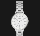  Shop Authentic Fossil Jacqueline White Dial Silver Steel Strap Watch for Women - ES3969 - Luxxuri