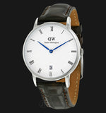  Shop Authentic Daniel Wellington Dapper York Quartz White Dial Dark Brown Leather Strap Watch For Women - DW00100097 - Luxxuri