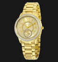  Shop Authentic Michael Kors Madelyn Quartz Gold Dial Gold Steel Strap Watch For Women - MK6287 - Luxxuri