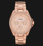  Shop Authentic Fossil Cecile Rose Gold Dial Rose Gold Steel Strap Watch for Women - AM4483 - Luxxuri