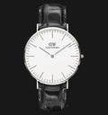  Shop Authentic Daniel Wellington Classic Reading White Dial Black Leather Strap Watch For Men - DW00100028 - Luxxuri