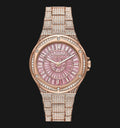  Shop Authentic Michael Kors Lennox Three Hand Crystals Rose Gold Dial Rose Gold Steel Strap Watch For Women - MK6992 - Luxxuri