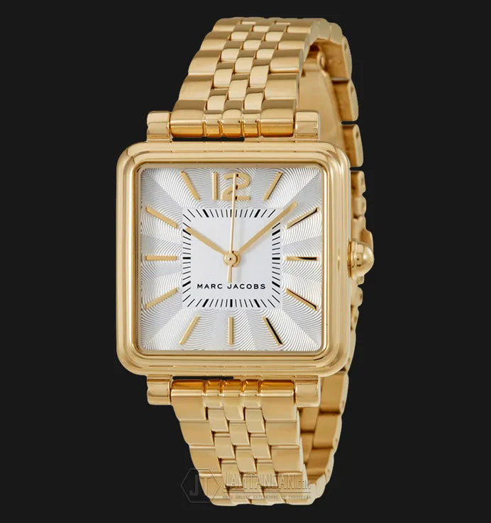  Shop Authentic Marc Jacobs Vic Silver Dial Gold Steel Strap Watch for Women - MJ3462 - Luxxuri