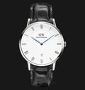  Shop Authentic Daniel Wellington Dapper Reading White Dial Black Leather Strap Watch For Men - DW00100108 - Luxxuri