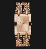  Shop Authentic Guess Mod Heavy Metal Rose Gold Dial Rose Gold Steel Strap Watch For Women - W1117L3 - Luxxuri