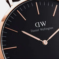  Shop Authentic Daniel Wellington Classic St Mawes Black Dial Brown Leather Strap Watch For Men - DW00100124 - Luxxuri