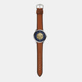  Shop Authentic Fossil Neutra Automatic Luggage Skeleton Blue Dial Brown Leather Strap Watch for Men - ME3160 - Luxxuri