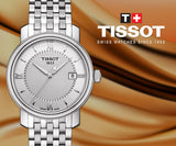  Shop Authentic Tissot T Classic Bridgeport Silver Dial Silver Mesh Bracelet Watch For Men - T097.410.11.038.00 - Luxxuri