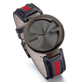  Shop Authentic Gucci Interlocking G XL Black Dial Red & Green Leather Strap Watch For Men - YA133206 - Luxxuri
