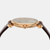  Shop Authentic Emporio Armani Classic Quartz Pink Dial Brown Leather Strap Watch For Women - AR1911 - Luxxuri