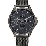  Shop Authentic Tommy Hilfiger Shawn Chronograph Quartz Grey Dial Grey Mesh Bracelet Watch for Men - 1791613 - Luxxuri
