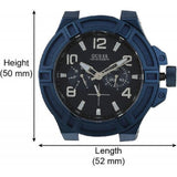  Shop Authentic Guess Rigor Multifunction Black Dial Blue Steel Strap Watch for Men - W0218G4 - Luxxuri