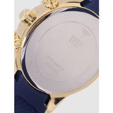  Shop Authentic Guess Catalina Blue Gold Tone Blue Silicone Strap Watch For Women - W0562L2 - Luxxuri