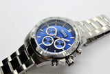  Shop Authentic Hugo Boss Ikon Blue Dial Silver Steel Strap Watch for Men - 1512963 - Luxxuri