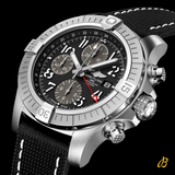  Shop Authentic Breitling Avenger B01 Chronograph GMT Black Dial Black Nylon Strap Watch for Men - A24315101B1X1 - Luxxuri