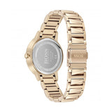  Shop Authentic Hugo Boss Signature Gold Dial Gold Stainless Steel Strap Watch for Women - 1502540 - Luxxuri