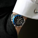  Shop Authentic Hugo Boss Ocean Edition Black Dial Silver Mesh Strap Watch for Men - 1513742 - Luxxuri