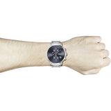  Shop Authentic Hugo Boss Integrity Blue Dial Silver Steel Strap Watch for Men - 1513779 - Luxxuri