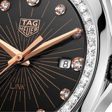  Shop Authentic Tag Heuer Link Quartz Diamonds Black Dial Silver Steel Strap Watch for Men - WBC131G.BA0649 - Luxxuri