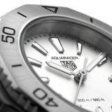  Shop Authentic Tag Heuer Aquaracer Professional 200 Quartz White Dial Silver Steel Strap Watch for Women - WBP1411.BA0622 - Luxxuri