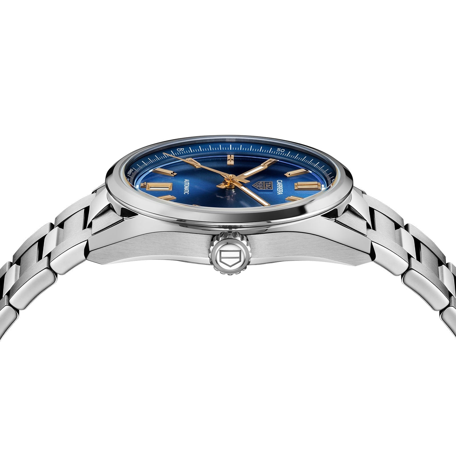  Shop Authentic Tag Heuer Carrera Date Blue Dial Silver Steel Strap Watch for Women - WBN2311.BA0001 - Luxxuri