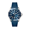  Shop Authentic Tag Heuer Aquaracer Professional 300 GMT Automatic Blue Dial Blue Rubber Strap Watch for Men - WBP2010.FT6198 - Luxxuri