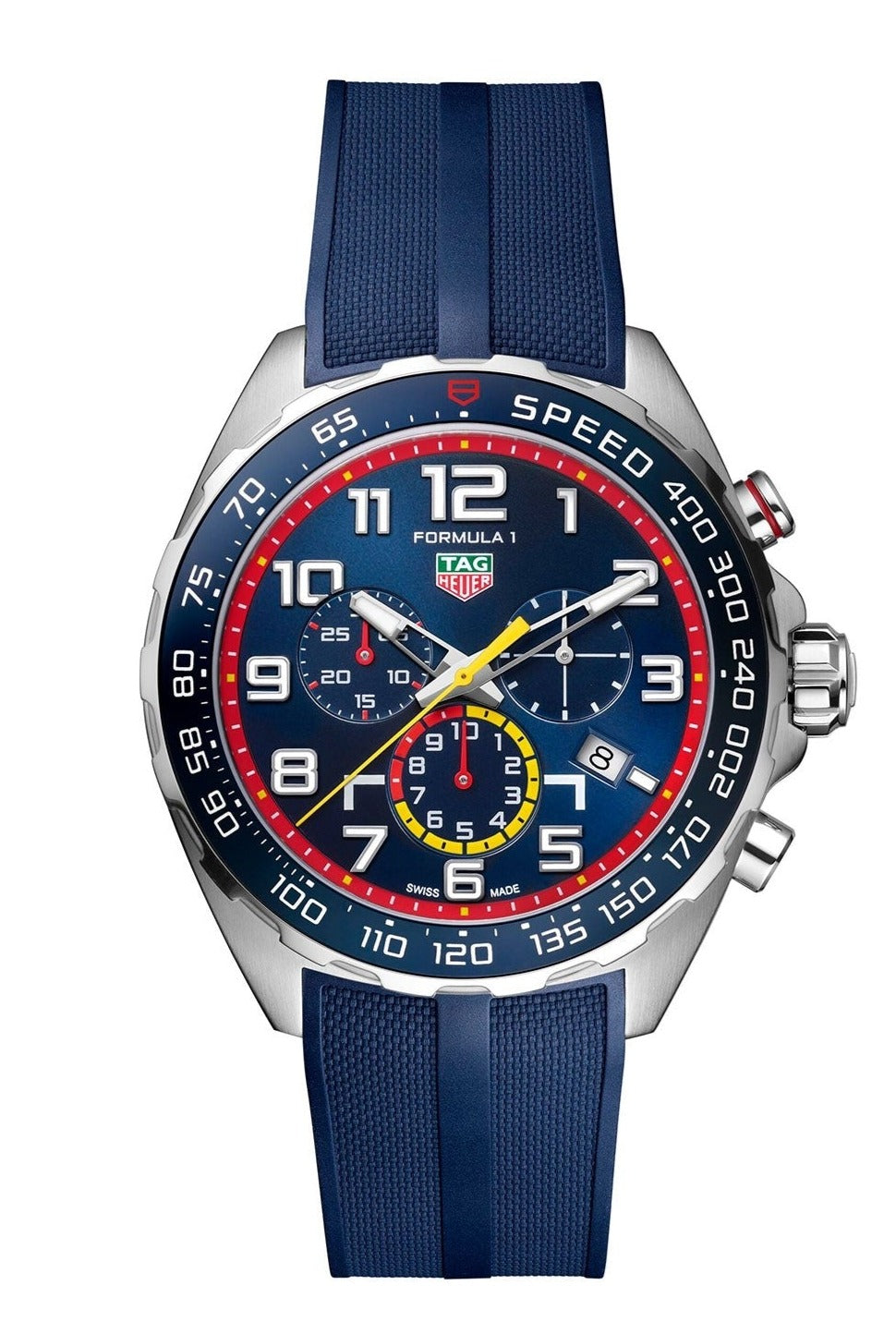  Shop Authentic Tag Heuer Formula 1 Red Bull Racing Chronograph Blue Dial Blue Rubber Strap Watch for Men - CAZ101AL.FT8052 - Luxxuri