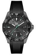  Shop Authentic Tag Heuer Aquaracer Professional 200 Solargraph Quartz Black Dial Black Rubber Strap Watch for Men - WBP1112.FT6199 - Luxxuri