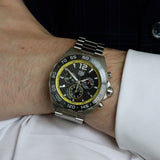  Shop Authentic Tag Heuer Formula 1 Chronograph Black Dial Silver Steel Strap Watch for Men- CAZ101AC.BA0842 - Luxxuri